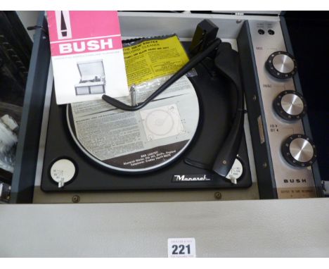 Bush SRP 41 portable record player in original packaging
