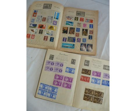 Stamp albums 'Royal Mail' and 'Ace Golden Eagle' (2) 