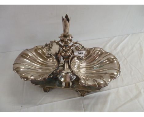 Silver plate table centre piece Epergne fruit bowl