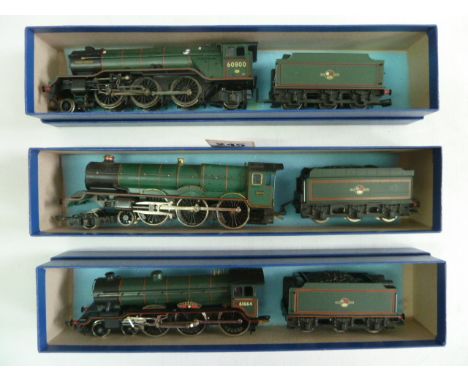 Hornby 00 Gauge locomotives and tenders Liverpool and King Edward, Bachmann 00 Gauge locomotive and tender, Green Arrow (3) 