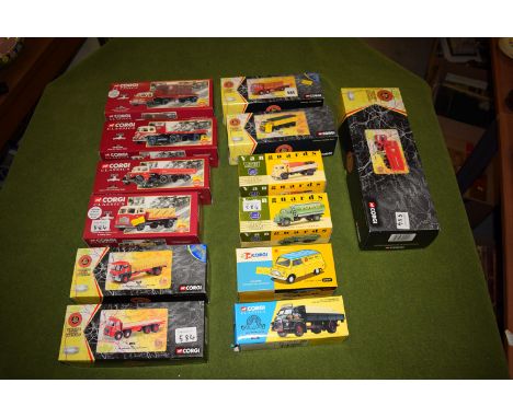 Corgi model vehicles to include: Bedford S Platform Trailer & Railway Contailer; Foden S 21 Platform Trailer; BR Leyland (LAD
