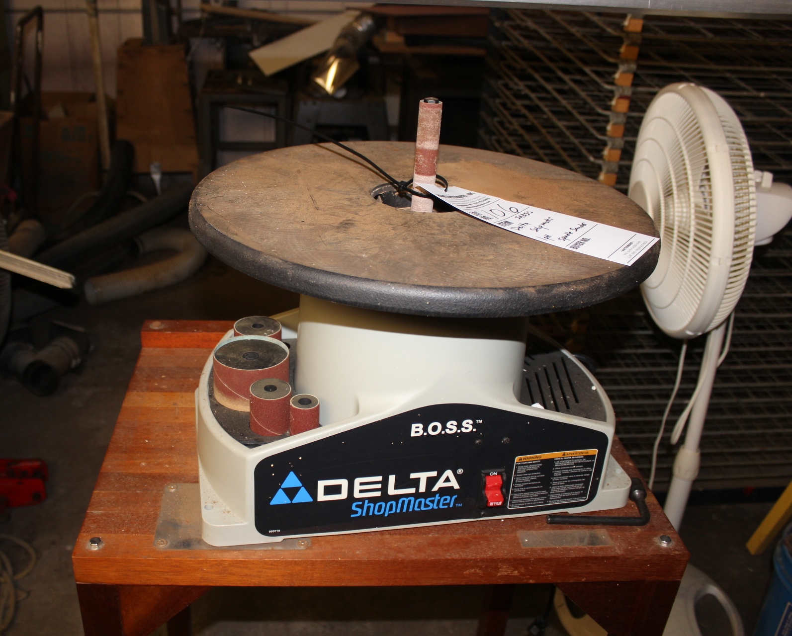 Delta Shopmaster spindle sander model SA350, single phase