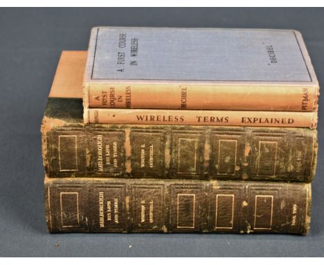 Marlborough His Life and Times' by Winston Churchill. 2 Vol edition printed 1947 by Harrap &amp; Co. Plus 'Wireless Terms Exp