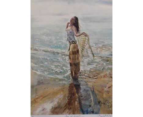 Gordon King (British, b.1939) 'Sea of Light', limited edition giclee print, no. 9 from an edition of 95, c.2006, 21¾ x 16¼in.