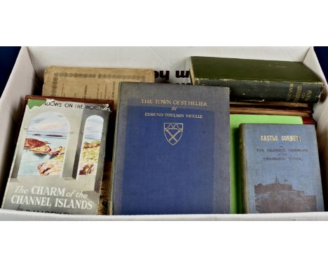 A collection of Channel Islands books comprising of 2 x The Channel Islands, 2nd edition, Wimbush &amp; Carey; We Go to the C