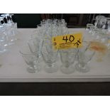 Old fashion type glasses.