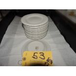 Rego china 6" plates.