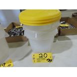 Rubbermaid storage containers, 4 qt.