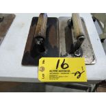 Hamburger presses.