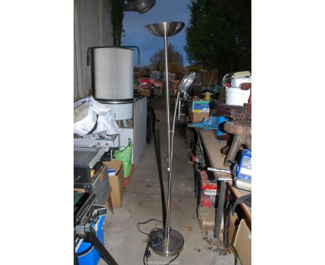 A floor standing lamp.