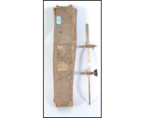 A vintage mid century Sharratt &amp; Newth Industrial glass cutter tool complete in the original packing box with notation. M