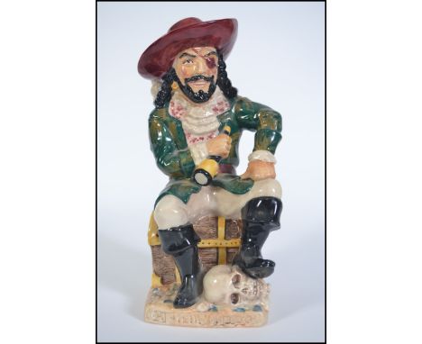 A group of three Kevin Francis ceramic limited edition collectible Toby jugs to Captain Henry Morgan blue jacket 28/250, Dick