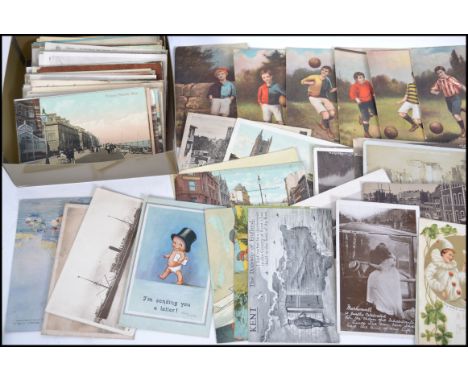 Original single family&nbsp;postcard collection (127)&nbsp;All postally used to same addressee. Good selection of topographic