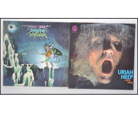 Uriah Heep - Uriah Heep long play vinyl LP album ' very eavy very eavy '&nbsp;1970 1st press gate-fold stereo on original Ver