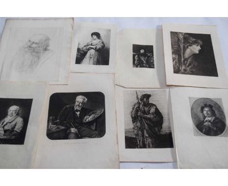 An album of Portrait Prints.