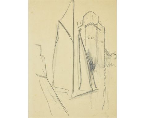 William Nicholson (British 1872-1949) The Tower, La Rochelle Pencil 25.5 x 19cm (10 x 7¼ in.)Provenance: Marguerite Steen (18