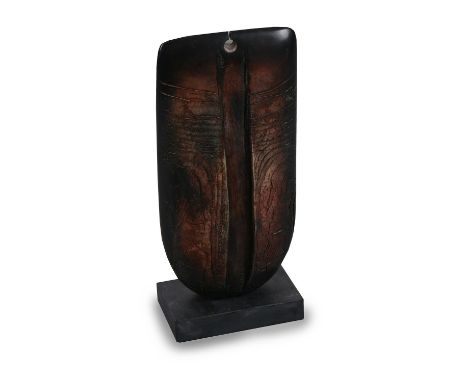λ Peter Hayes (British b.1946)Red Keyhole Bow, 2010WoodSigned and dated 2010 to the base35.5 x 35.5cm (13¾ x 13¾ in.)Provenan