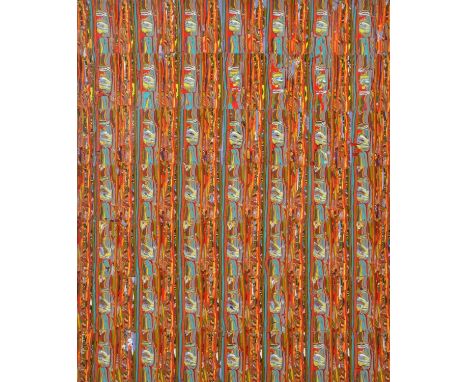 Keith Knight (American b.1946)Vertical WrapOil on paper62 x 52cm (24¼ x 20¼ in.)Provenance:Parker Harris, Sunday Times Waterc