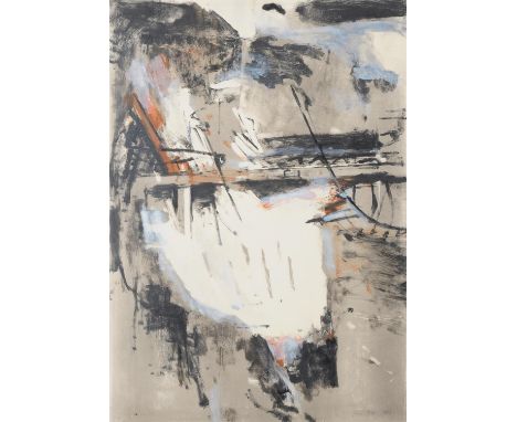 λ Jane Joseph (British b. 1942) Demolition Ladbrooke Grove Monotype  Signed and dated 1987 lower right  84.5 x 61cm (33¼ x 24