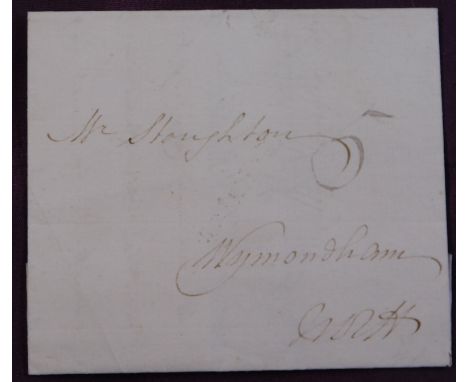 Norfolk 1797 EL - Dereham introduced new marks in about 1790, the former replacing the first mileage mark, the second after a