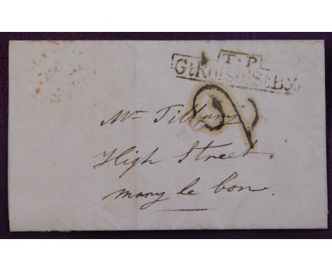 Great Britain 1839 Postal History EL dated 26 July 1830 Brighton posted to High Street Marylebone. Manuscript 2, black T.P. G