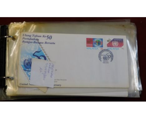 Malaysia 1994/1995 Range of First Day Covers with sets including AITA, Weapons, Games, Fungi, Orchids etc (20). Post office u