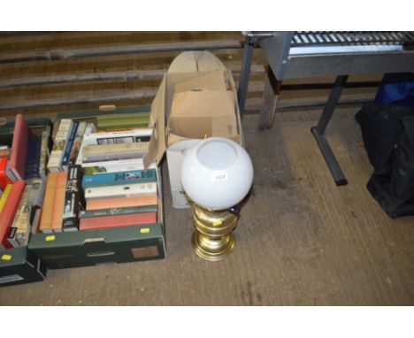An oil lamp