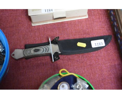 A hunting knife