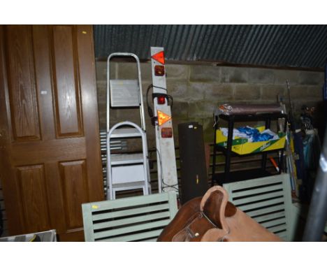 Two trailer light boards 