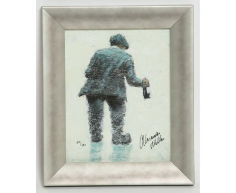 * ALEXANDER MILLAR,
STEADY
giclee print on canvas, signed verso and number 317/695 
23cm x 28cm
Framed and under glass