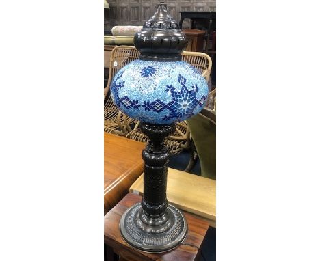 MIDDLE EASTERN STYLE TABLE LAMP, 90cm high
