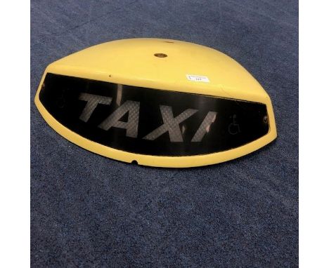 YELLOW TAXI TOPPER, 45cm wide