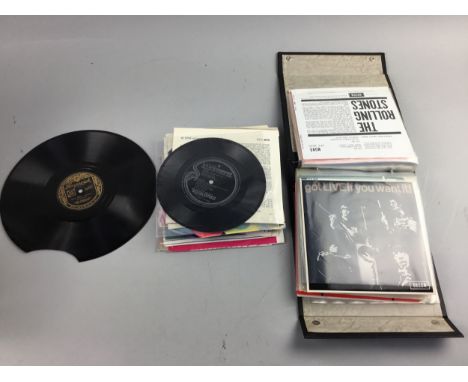 LOT OF VARIOUS 45 RECORDS, including Frank Sinatra, Petula Clark, The Rolling Stones and others