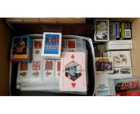 SELECTION, inc. complete (30), Pattreiouex large RP (6), reprint c/c (11), collectors cards, playing cards etc; liner pages (