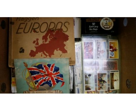 SELECTION, inc. complete & part sets, Embassy, Tom Thumb, David Hunter, Beaulah, Mister Softee, dominoes, playing cards; albu