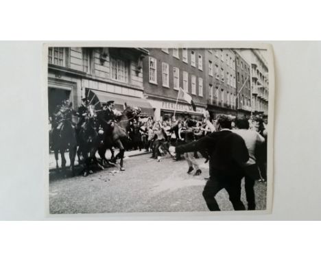 IRELAND, press stills, 1960s-1970s Troubles, inc. Joe Cahill, Bernadette Devlin, riots, protesters, soldiers, armed police, f