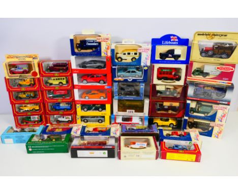 Corgi, EFE, Maisto, Trackside, Lledo, Rastar - A collection of approximately 40 vehicles to include: 10 x Corgi Cameo, 3 x Co