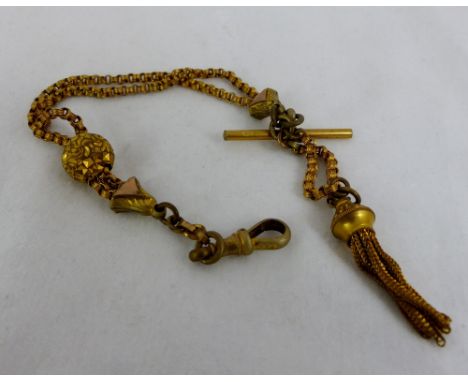 Yellow metal Albertina chain