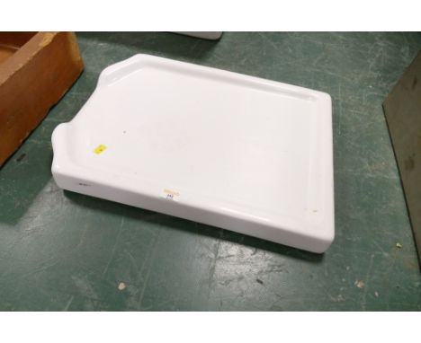 Ceramic kitchen sink draining board 