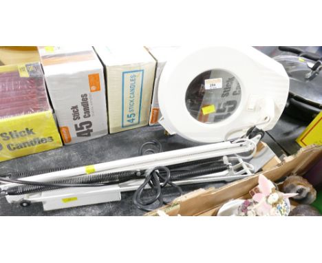 Electric magnifying light by Angle Poise Lighting 