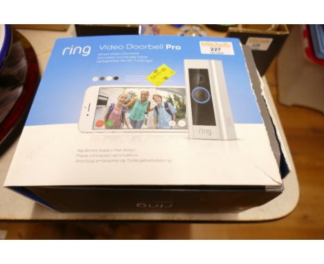 Ring Video Doorbell Pro in box