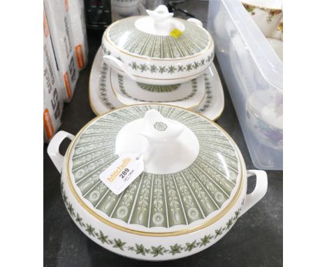 Four items of Spode Provenance dinnerware, tureens, ashettes etc