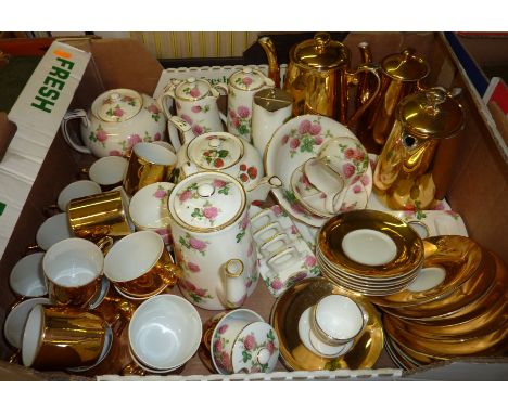 Assorted tea sets including Hammersly, Royal Worcester etc.