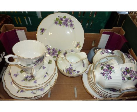 Paragon tea set and a selection of Hammersley tea plates, side plates etc. 