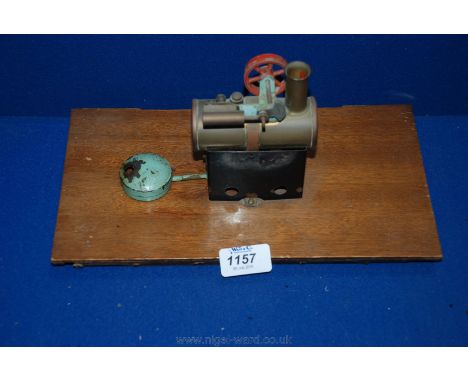 A small Steam Engine on stand