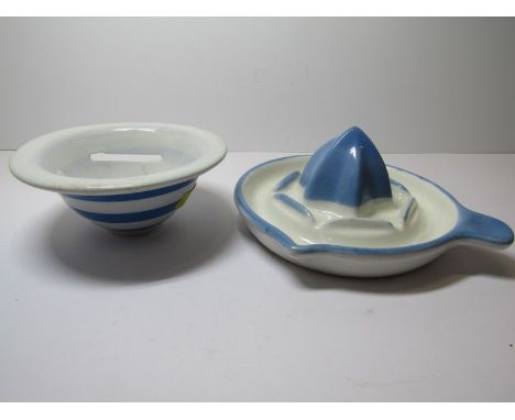 T G GREENE, Cornishware egg separator and similar lemon squeezer