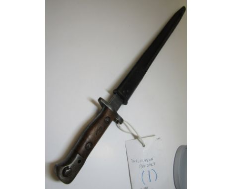 EDGED WEAPON, Wilkinson bayonet & scabbard