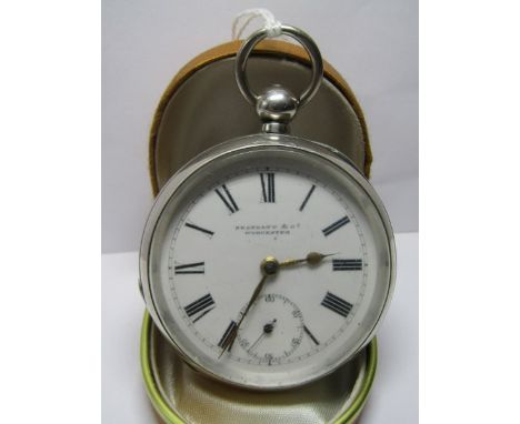SILVER GENTLEMAN'S POCKET WATCH, by Skarratt & Co Of Worcester