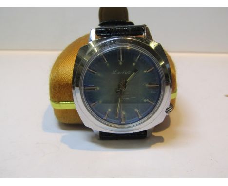 VINTAGE LENO GENTLEMAN'S MANUAL WIND WRIST WATCH, 