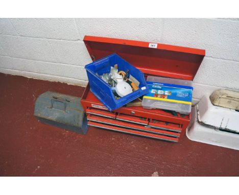 Tool boxes and tools